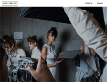Tablet Screenshot of modelreach.com